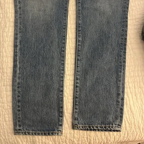 NWT SLVRLAKE denim high rise size 27 Beatnik style Salton Sea color - Picture 9 of 10